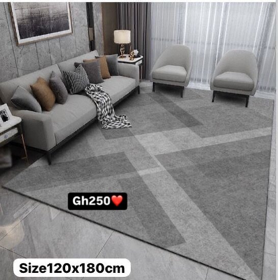 Beautiful and cozy patterned carpet