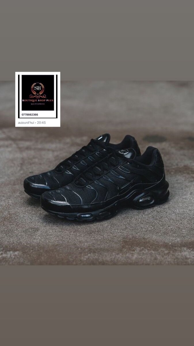 Basket nike TN authentique avec sa boîte