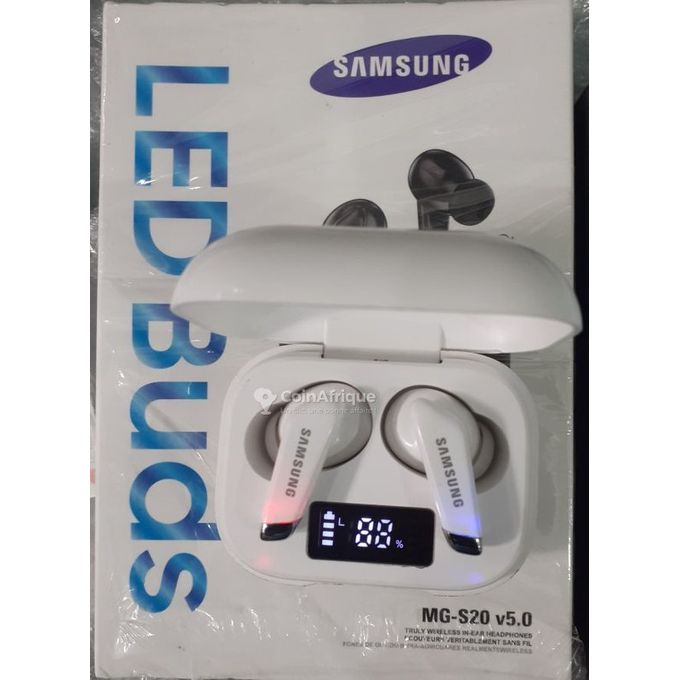 Samsung Écouteur Samsung Led Buds - Blanc