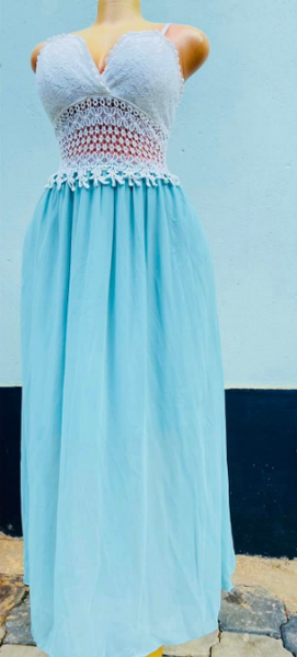 blue dress, size XL