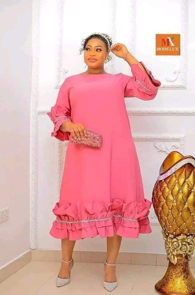 Robe rose