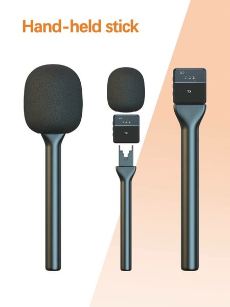 Canne adaptateur microphone