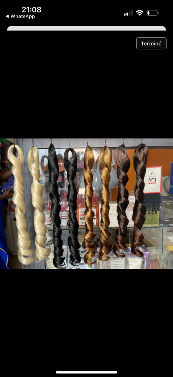 French curly taille 24