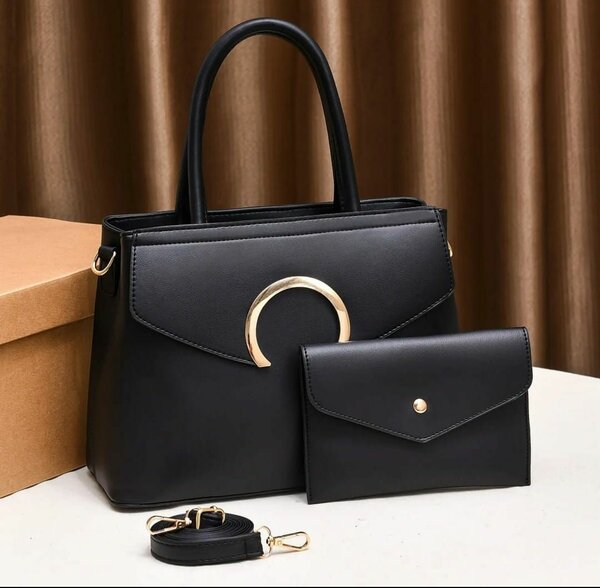 Sac à main noir élégant