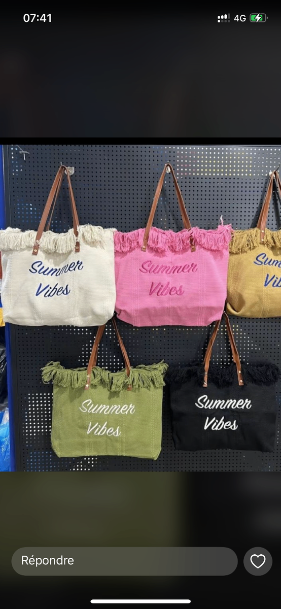 Sac Fourre-Tout Été Coloré