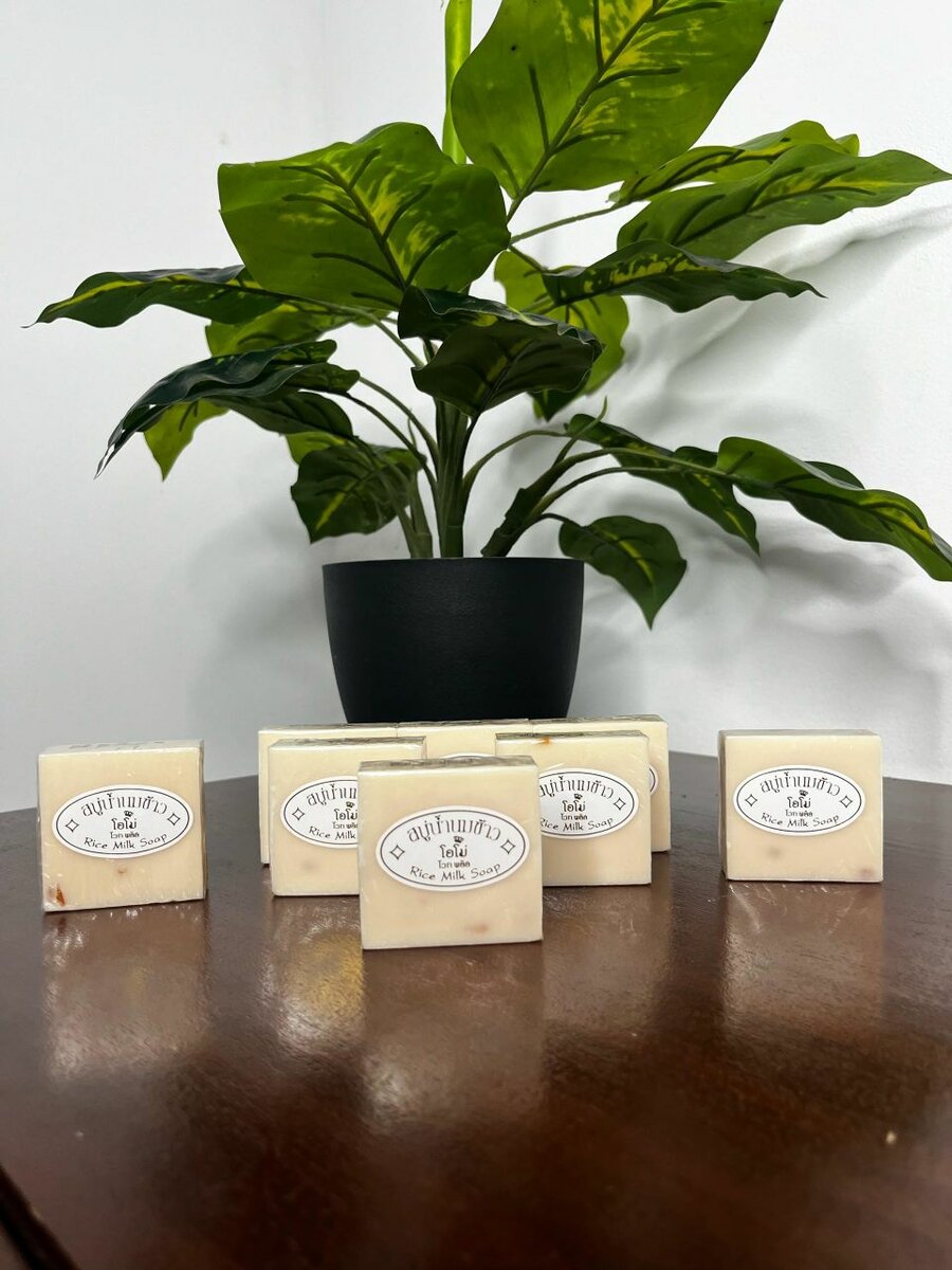 Savon à base de riz