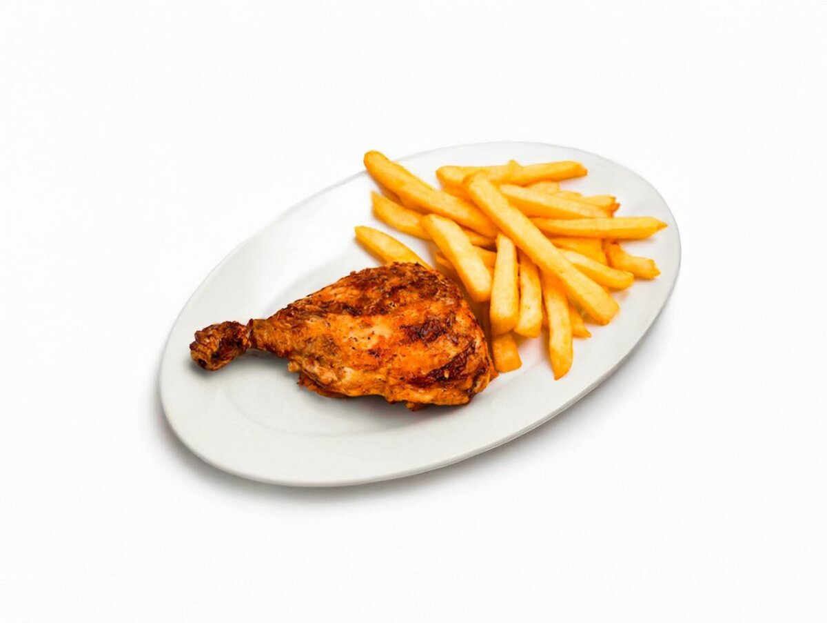 Frite Au poulet