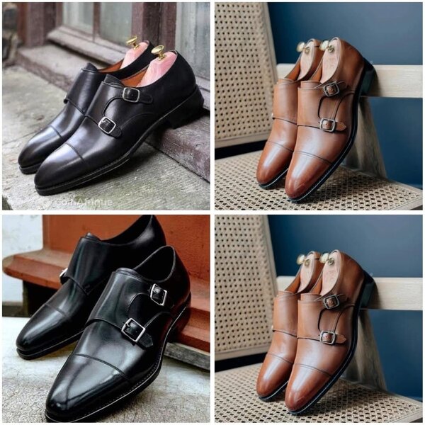 Chaussures à boucles élégantes