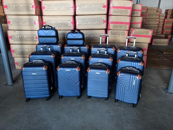 Traveling suitcases
