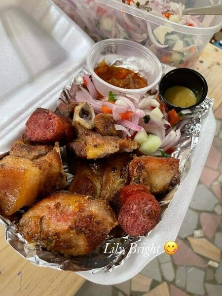 Assiette de viande grillée