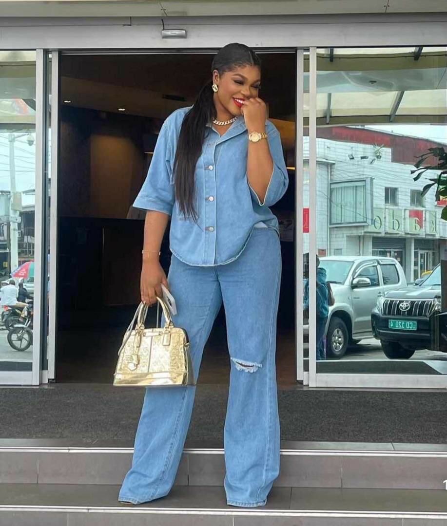 Complet jeans femme