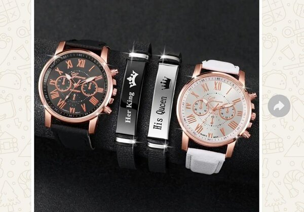 Montres Couple Élégantes