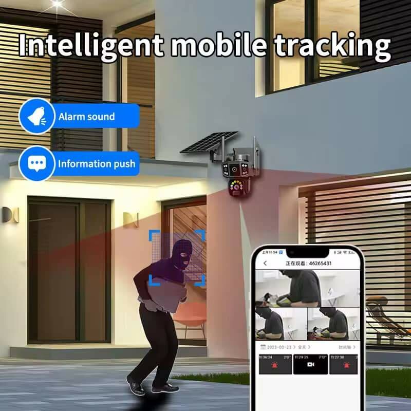 Caméra solaire 4G