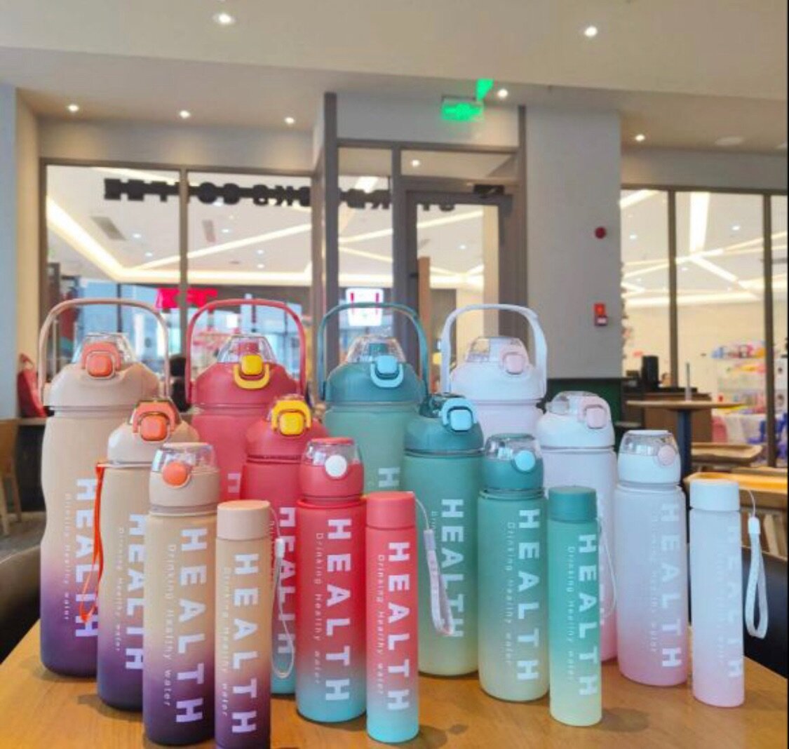 Gym Sports Gradient bottle 4 in 1
