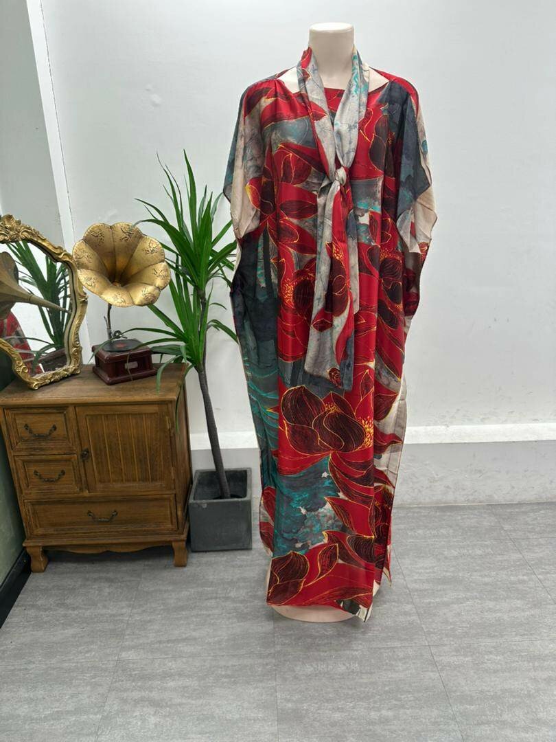 Robe en soie léger