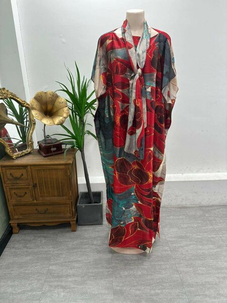 Robe en soie léger