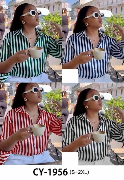 Goll Striped long sleeved shirt