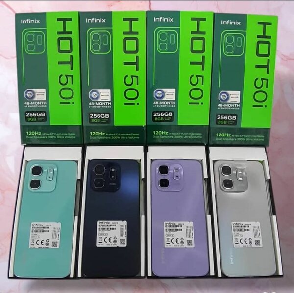 Infinix HOT 50i 256GB 12GB RAM
