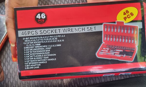 Tools box 46 pieces