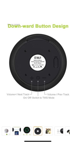 EWA Portable Bluetooth Speaker