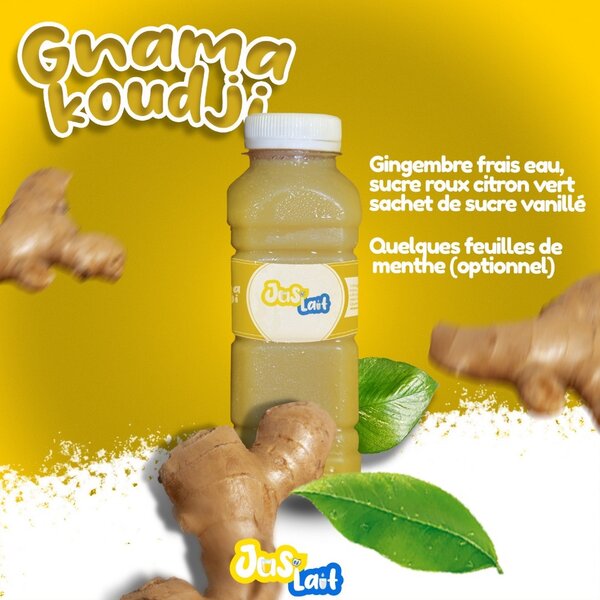 JUS DE GINGEMBRE ( Avec sucré)