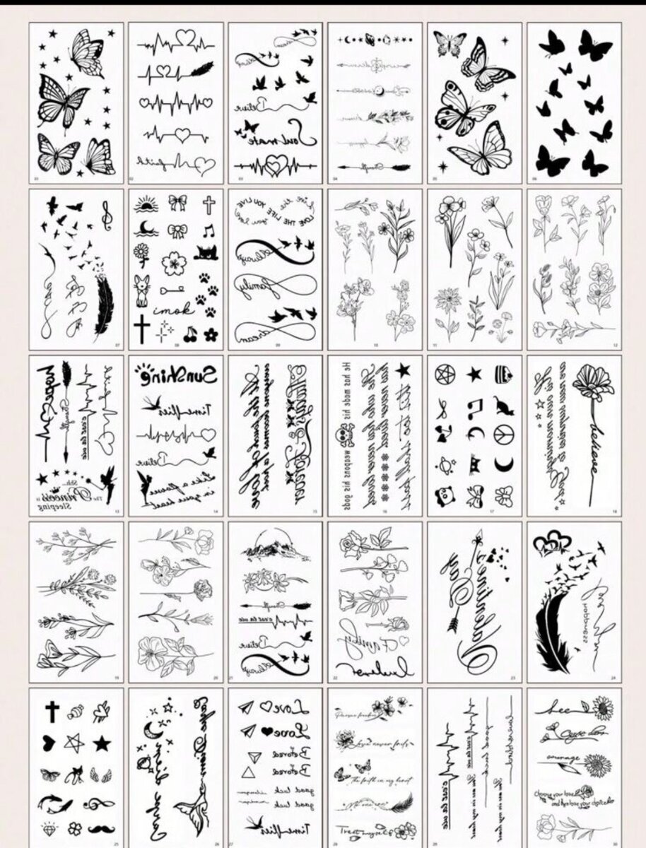 Faux tatouages