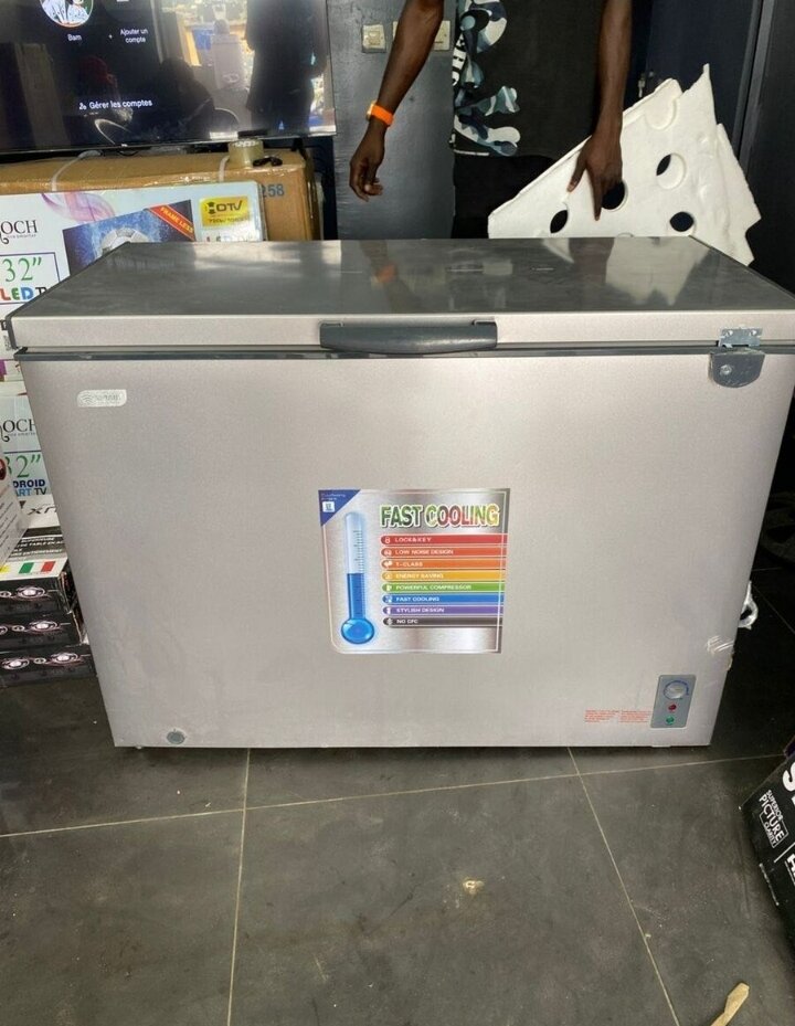 Congélateur coffre rapide