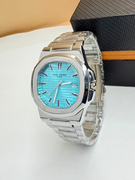 Montre en acier inoxydable élégante