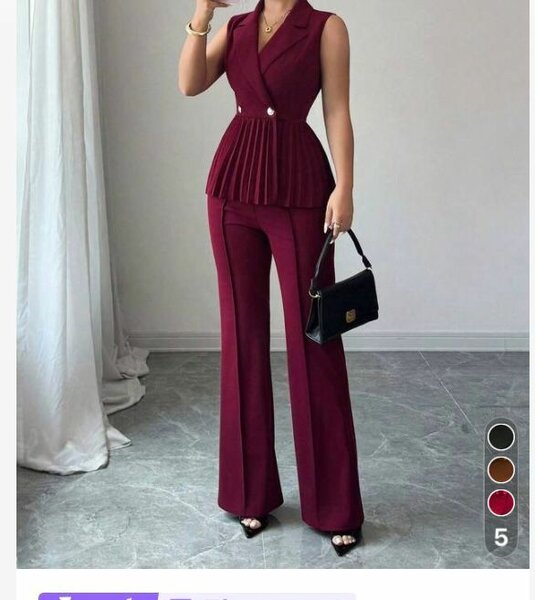 Ensemble Pantalon Tailleur Femme