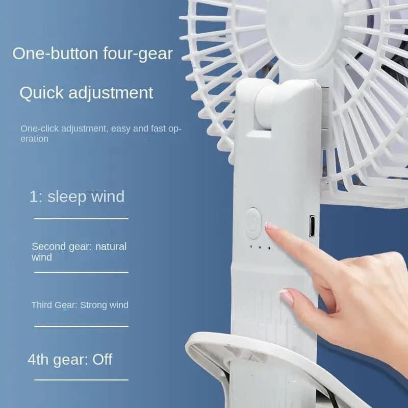Ventilateur rechargeable