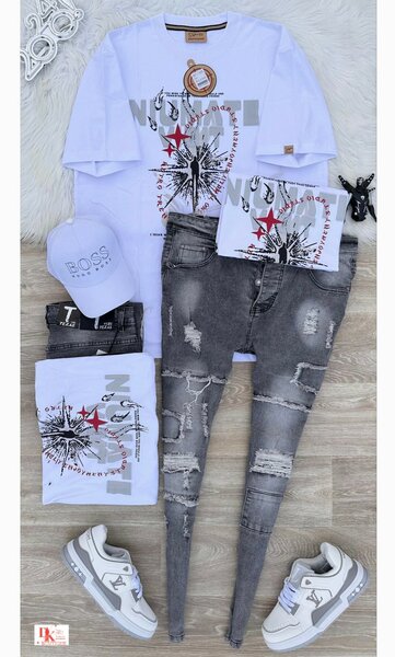 Jeans et habits