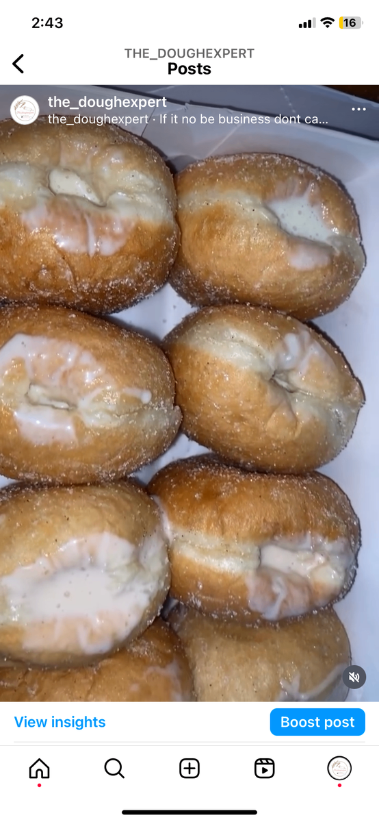 Milky doughnut