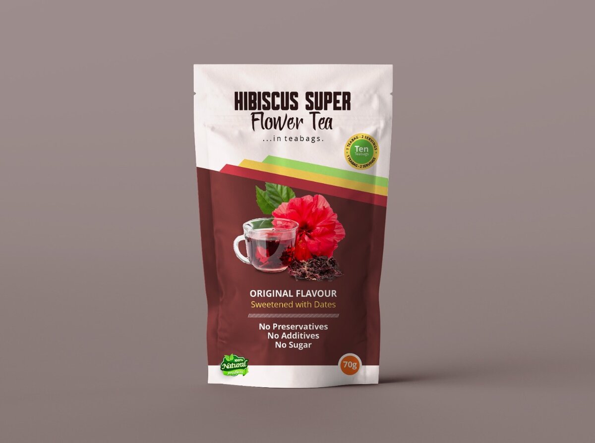 Hibiscus tea .