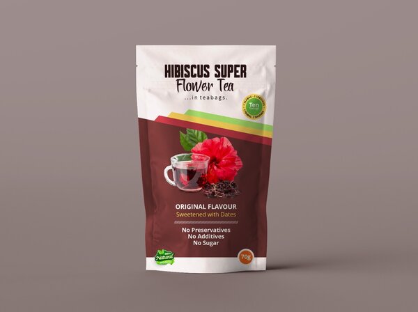 Hibiscus tea .