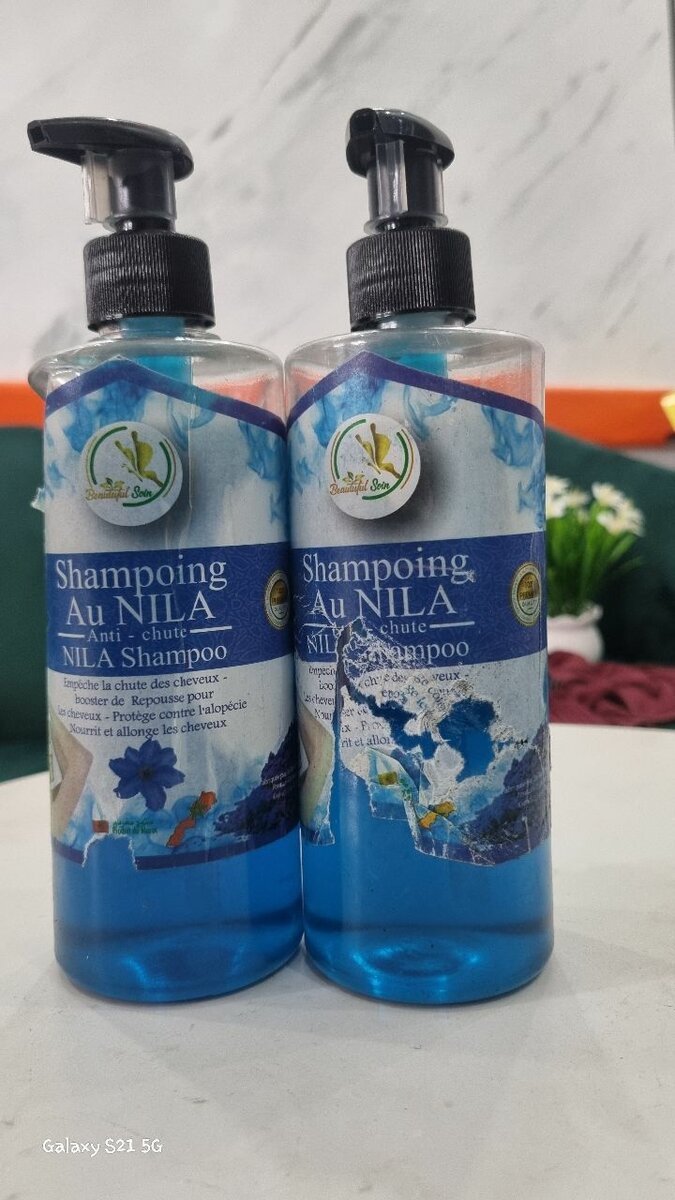 Shampoing Bleu Antichute