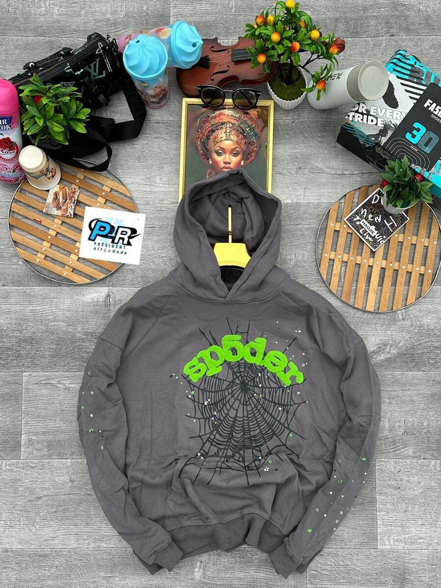 Sweat à capuche Spider unisexe