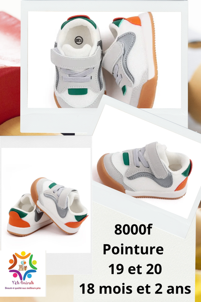 Sneakers bébé confortables