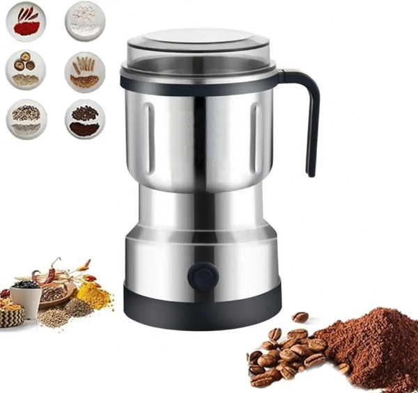 Moulin à café électrique portable à bouton-poussoir à une to