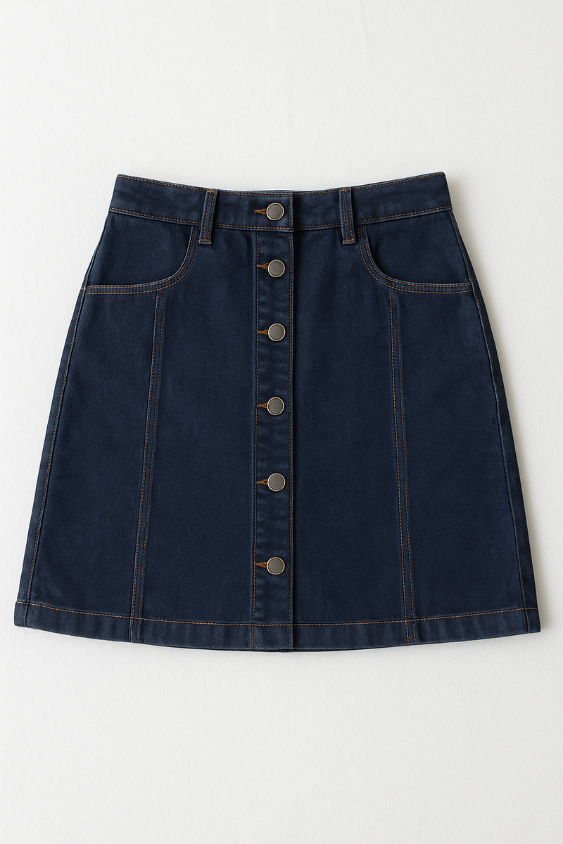 Jupe en jean tendance