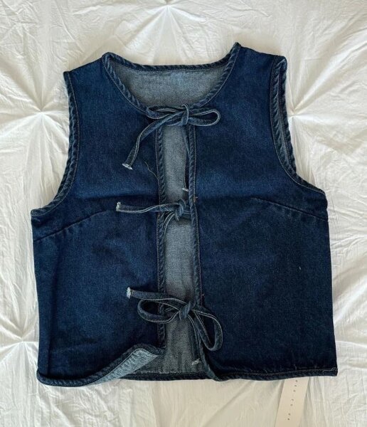 Denim top