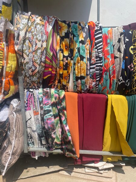 Crape fabric