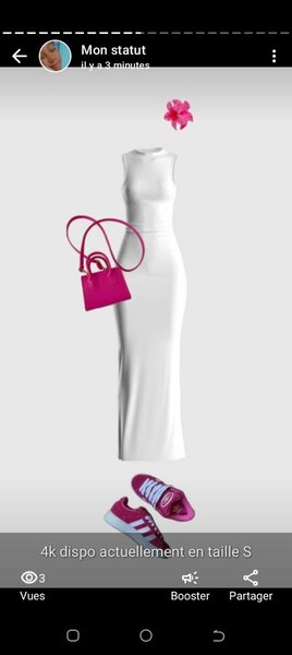 Longue robe simple