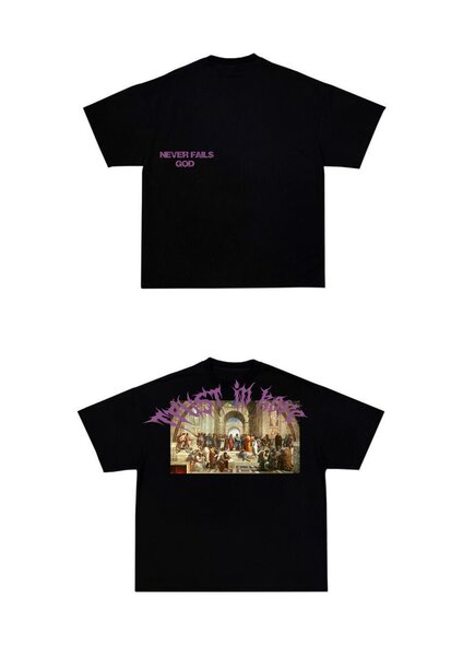 T-shirt imprimé artistique