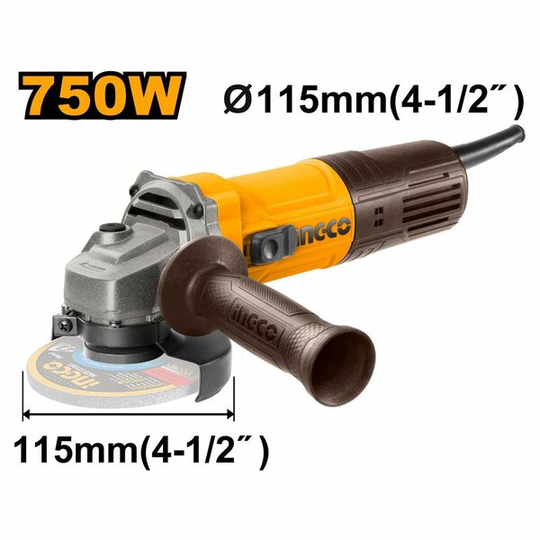 Meuleuse d'angle 750W 115mm