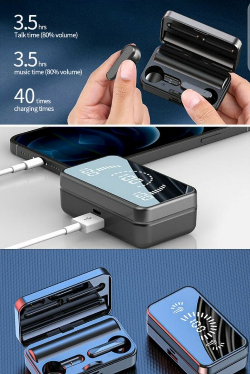 Écouteurs sans fil bluetooth