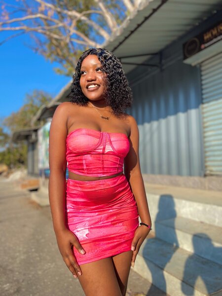 Pink 2 piece
