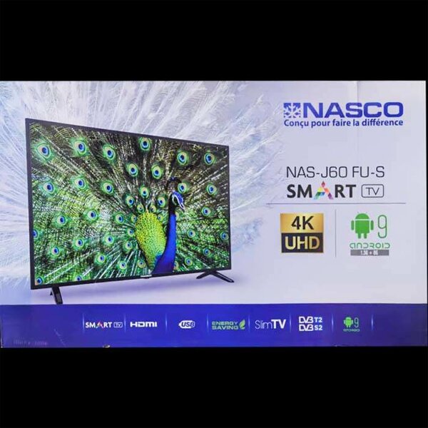 Smart TV 60" UHD Nasco