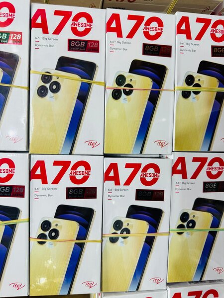 Itel A70 128 giga 4 giga ram
