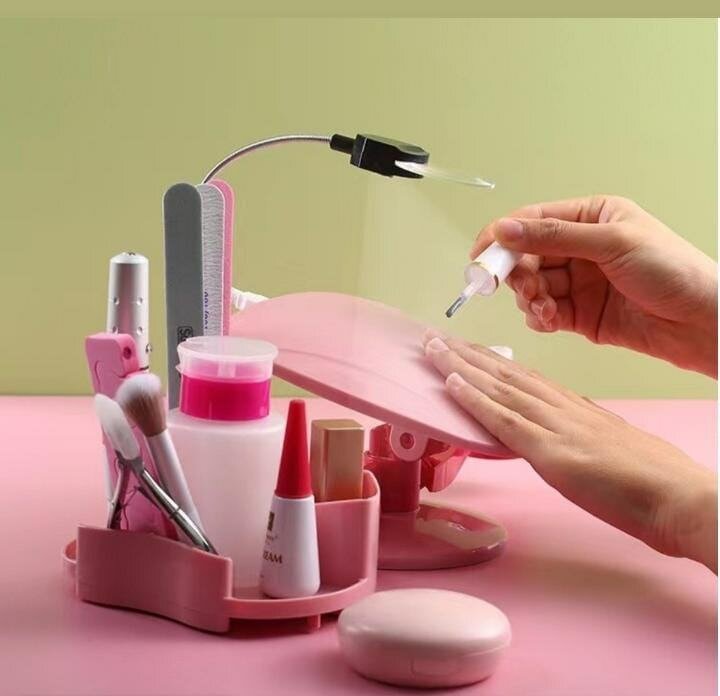 Table de manicure ensemble.