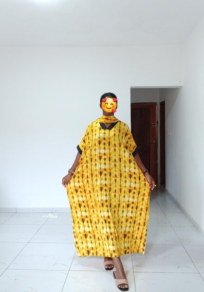 Boubou + foulard